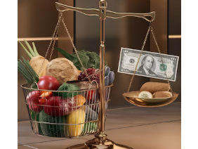 The Price of Inequality Measured One Meal at a Time